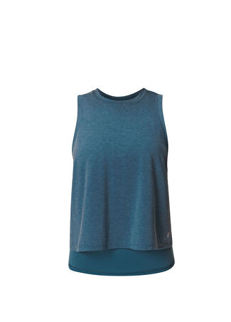 Sweaty Betty Kadın Soft Flow Double Up Bra Tank Fitness Spor Atlet Mavi Xl -1