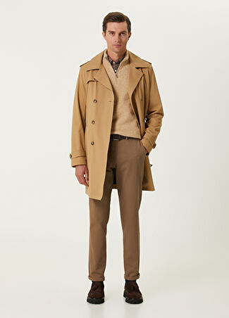 Beymen Club Erkek Vizon Twill Spor Pantolon Bej 54 -1