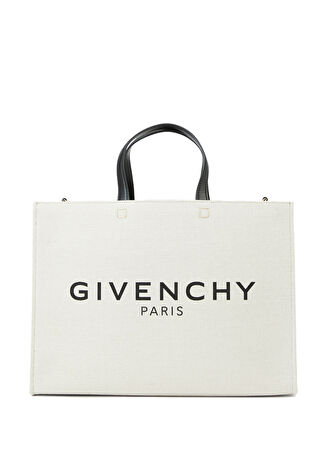 Givenchy Kadın Medium G Siyah Bej Çanta