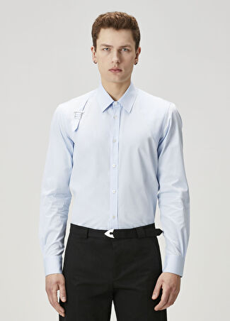 Mcqueen Erkek Harness Gömlek Mavi 17 It