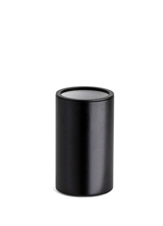 System Bathroom Accessories Mat Siyah Tezgah Üstü Diş Fırçalığı 100x60 Mm -1