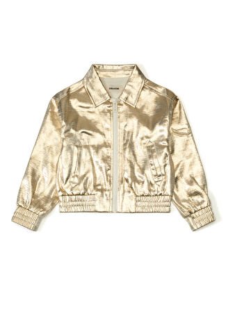 Zadig&voltaire Kız Çocuk Gold Ceket Gri 4 Yaş -1