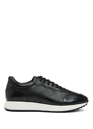 Beymen Club Erkek Siyah Deri Sneaker 44 -1
