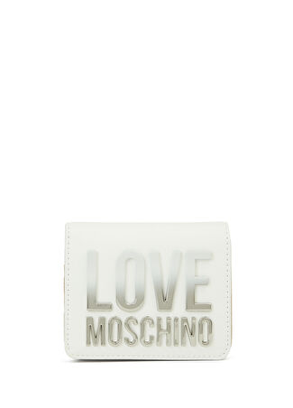 Love Moschino Kadın Beyaz Cüzdan