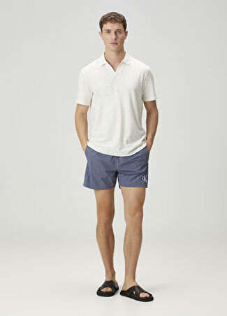 Ck Jeans Erkek Gri Logolu Mayo S -1