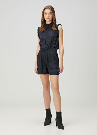 Zadig&voltaire Kadın Caosys Siyah Saten Tulum S
