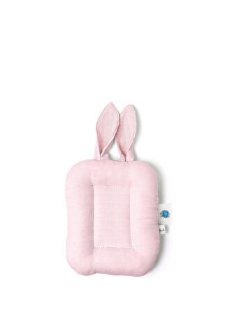 Deux Lapins Innocent Pink Müslin Bebek Emzirme Yastığı Pembe -1