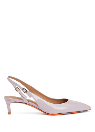 Santoni Kadın Deri Topuklu Ayakkabı Mor 38 Uk -1