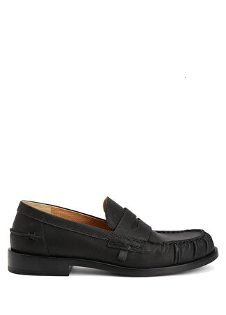 Premiata Kadın Siyah Deri Loafer 36