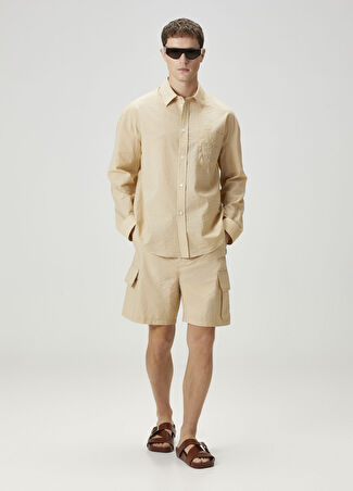 Loewe X Paula's Ibiza Erkek Bej Bermuda 48 It