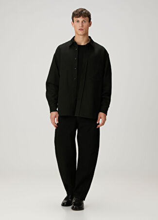 Lemaire Erkek Siyah Jean Pantolon 46 It
