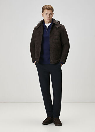 Club Erkek Lacivert Twill Chino Pantolon 46 It