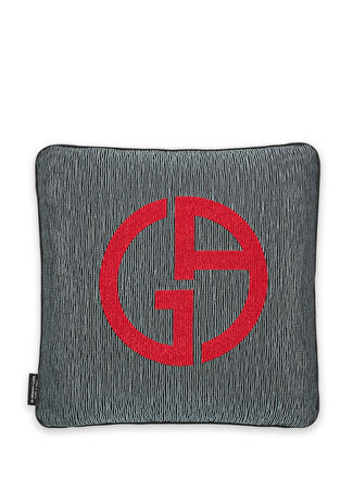 Armani/casa Janette Logolu Dekoratif Yastık 40x40 Cm -1