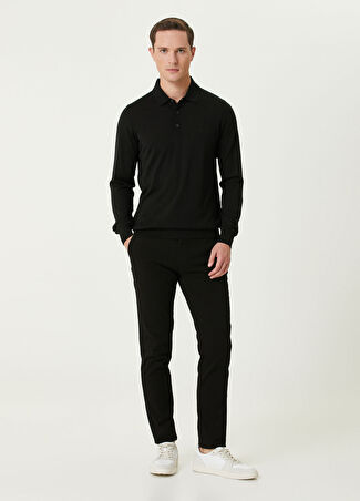 Club Erkek Siyah Twill Spor Pantolon 54