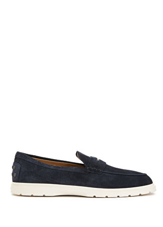 Tod's Erkek Mavi Deri Loafer 11 Uk -1