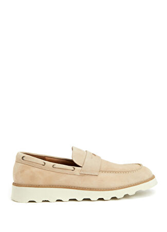 Divarese Erkek Bej Deri Loafer 40