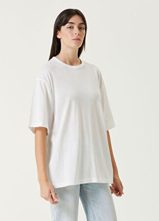 The Row Kadın Oversize Beyaz T-Shirt S