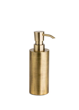 System Bathroom Accessories Antik Renk Tezgah Üstü Sıvı Sabunluk 189x60 Mm Çok Renkli -1
