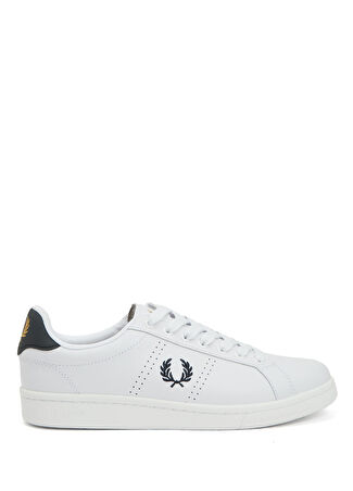 Fred Perry Erkek Beyaz Deri Sneaker 41