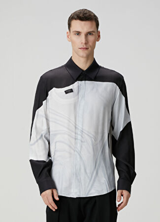 Balmain Erkek Siyah Gömlek 40 Fr