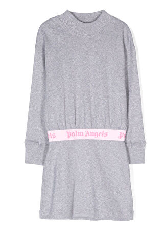 Palm Angels Kız Çocuk Silver Pembe Elbise 14 Yaş