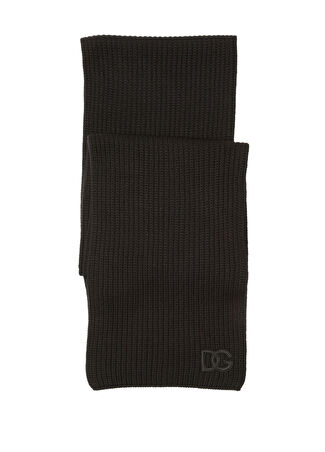 Dolce&gabbana Erkek Siyah Kaşmir Atkı