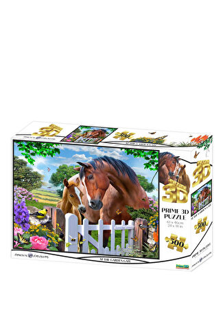 Prime3d Puzzle Çocuk 10046 At The Garden Gate 500 Parça Yetişkin -1