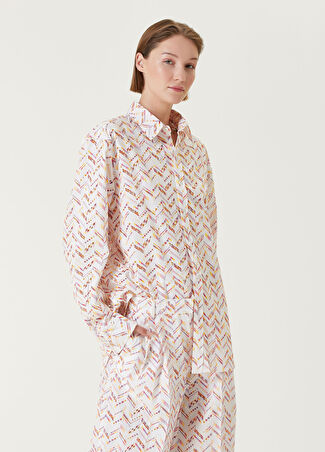 Missoni Kadın Nakış İşlemeli Gömlek 40 It