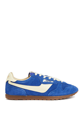 Autry Erkek Mavi Deri Sneaker 42