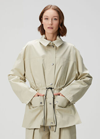 Halfboy Kadın Bej Parka Xs