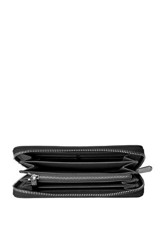 Aybar Erkek Karbonfiber Siyah Zip Cüzdan -1