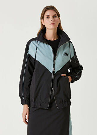 Maison Kitsune Kadın Oversize Mavi Ceket Xs