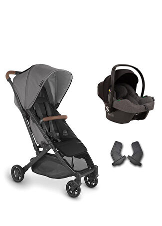 Uppababy Bebek Minu V2 Cosmo Greyson Seyahat Sistem Arabası Gri -1