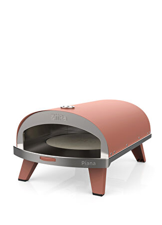 Ziipa Piana Terracotta Gazlı Pizza Fırını Çok Renkli -1