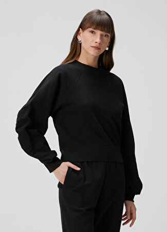 Allsaints Kadın Dani Haven Siyah Sweatshirt M