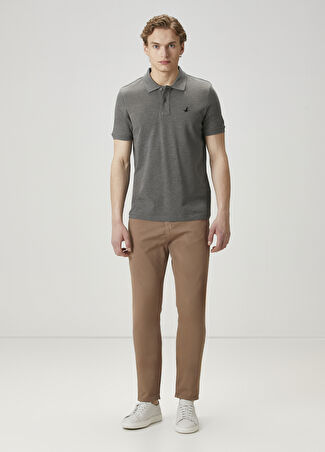 Beymen Club Erkek Slim Fit Vizon Pantolon Bej 50 -1