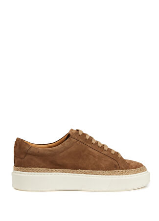 Beymen Club Erkek Taba Jüt Detaylı Süet Sneaker Turuncu 41 -1