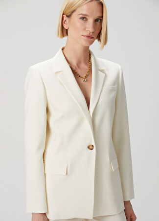 Beymen Collection Collection Kadın Vanilya Yün Ceket Bej 34