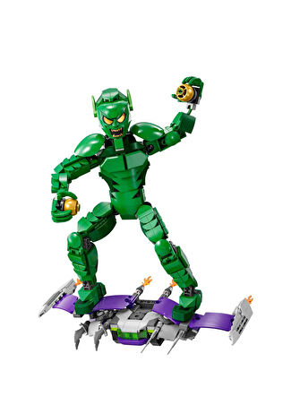 Lego Erkek Çocuk 76284 Marvel Green Goblin Figürü Yapı Oyuncağı -1