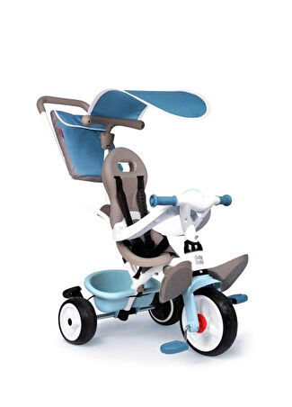 Smoby Çocuk Mavi 3 Tekerlekli Bisikleti - 1