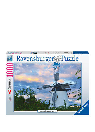 Ravensburger Çocuk Yel Değirmeni 1000 Parça Puzzle -1