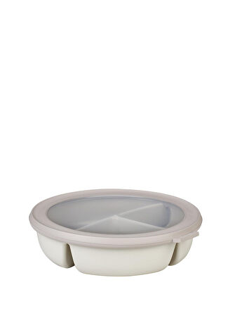 Mepal Bento Cirqula Şeffaf 3 Bölmeli Plastik Saklama Kabı -1