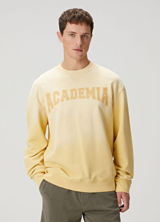 Academia Erkek Sarı Sweatshirt S