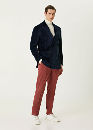 Isaia Erkek Pembe Beli Kordonlu Pantolon 54 It