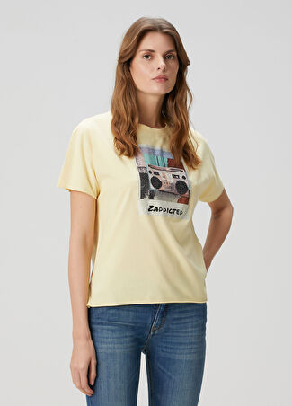 Zadig&voltaire Kadın Tommer T-Shirt Sarı S