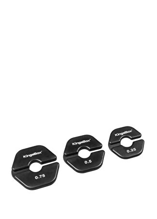 Kingsbox Pack-man Mikro Ağırlık 0-25 Kg Siyah -1