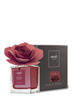 Muha Rosa Room Freshener Diffuser Melagrano Oda Kokusu 100 Ml Kırmızı -1