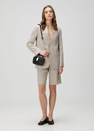 Mm6 Maison Margiela Kadın Taupe Şort 40 It