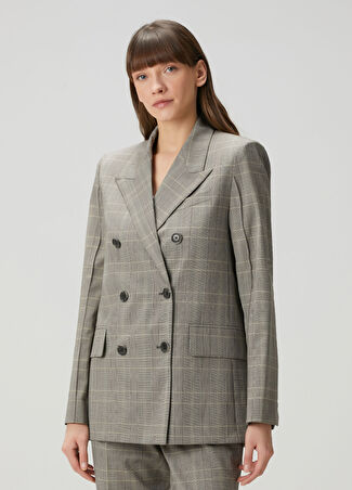 Zadig&voltaire Kadın Gri Yün Blazer 34 It