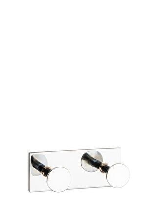 System Bathroom Accessories Nowo Krom Yapışkanlı Banyo Askısı Gümüş Rengi -1